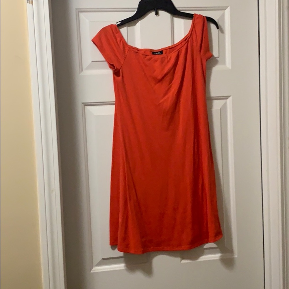 off the shoulder dress